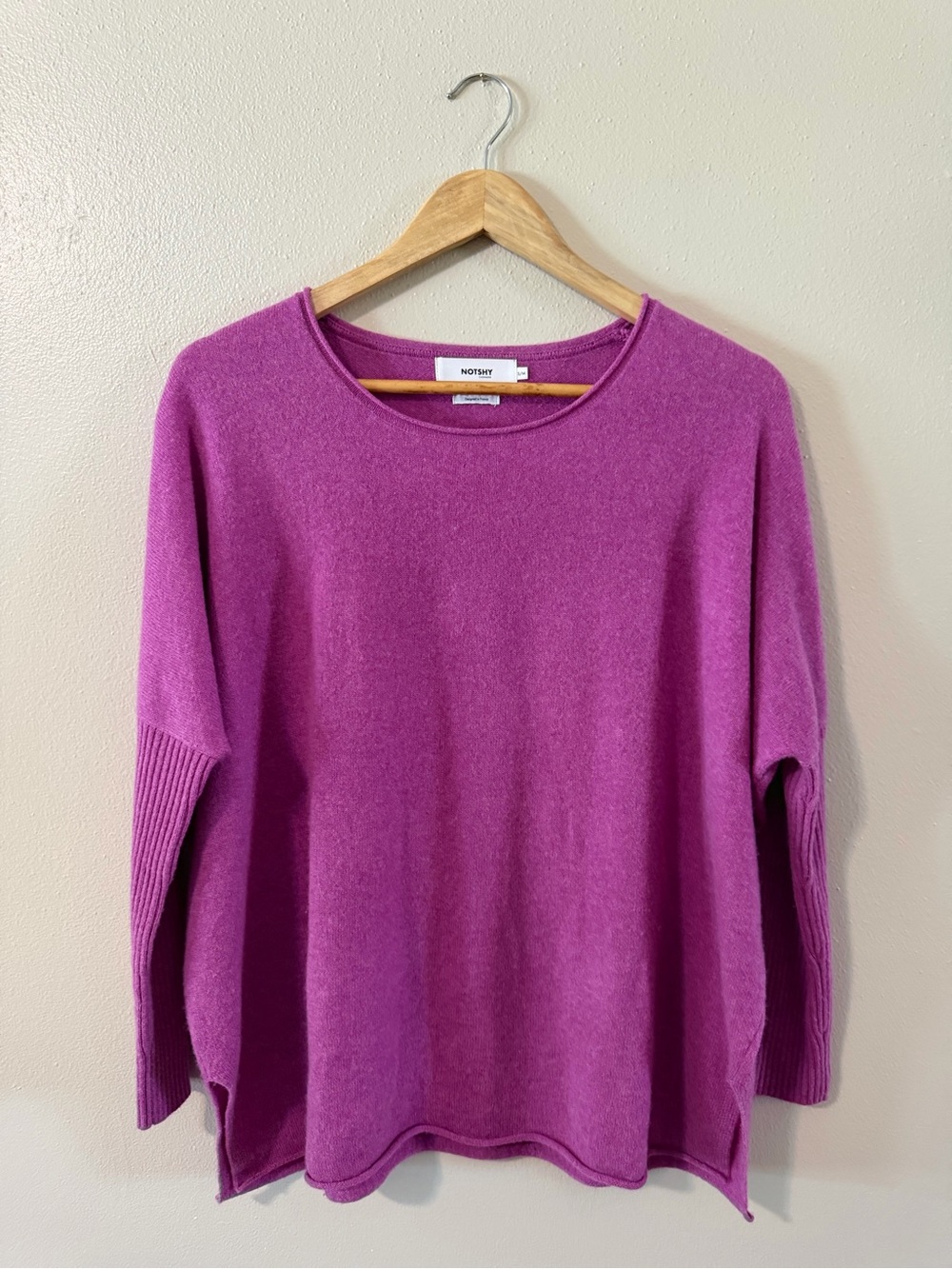 NOTSHY | 100% 2 Ply Cashmere Luxe Agnes Poncho Jumper